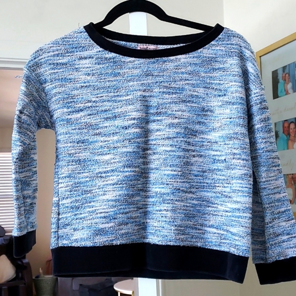 Juicy couture velour lined top